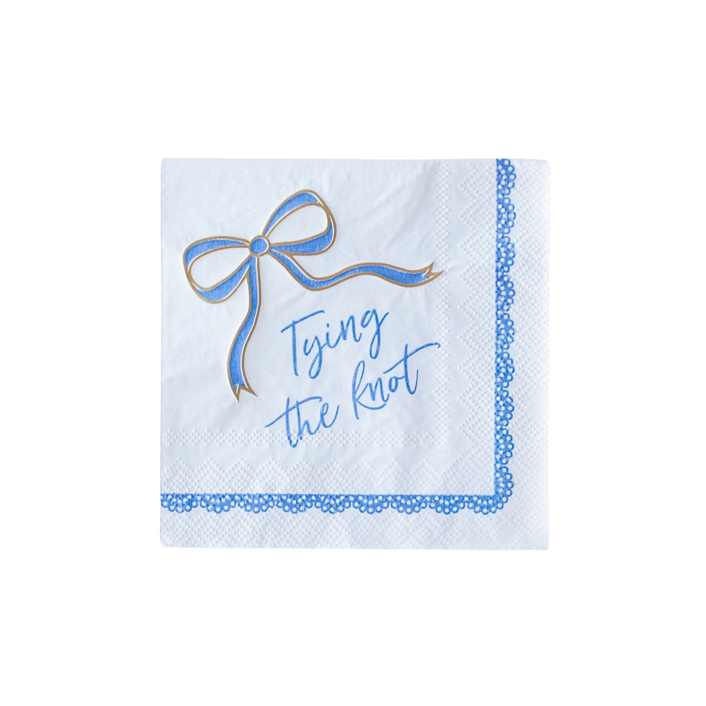 Tying the Knot Cocktail Napkins