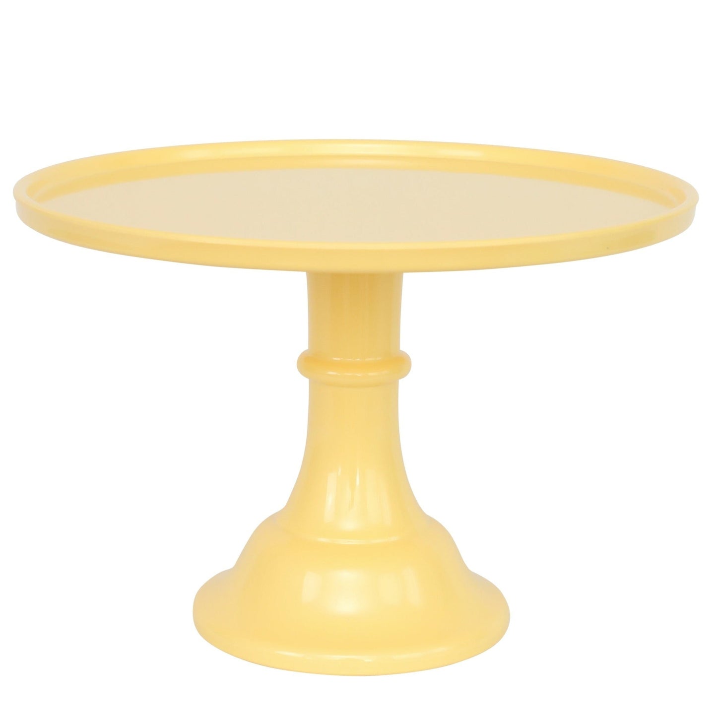 Large Daisy Yellow Melamine Cake Stand