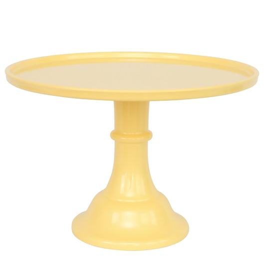 Large Daisy Yellow Melamine Cake Stand