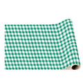 Emerald Green Gingham Table Runner