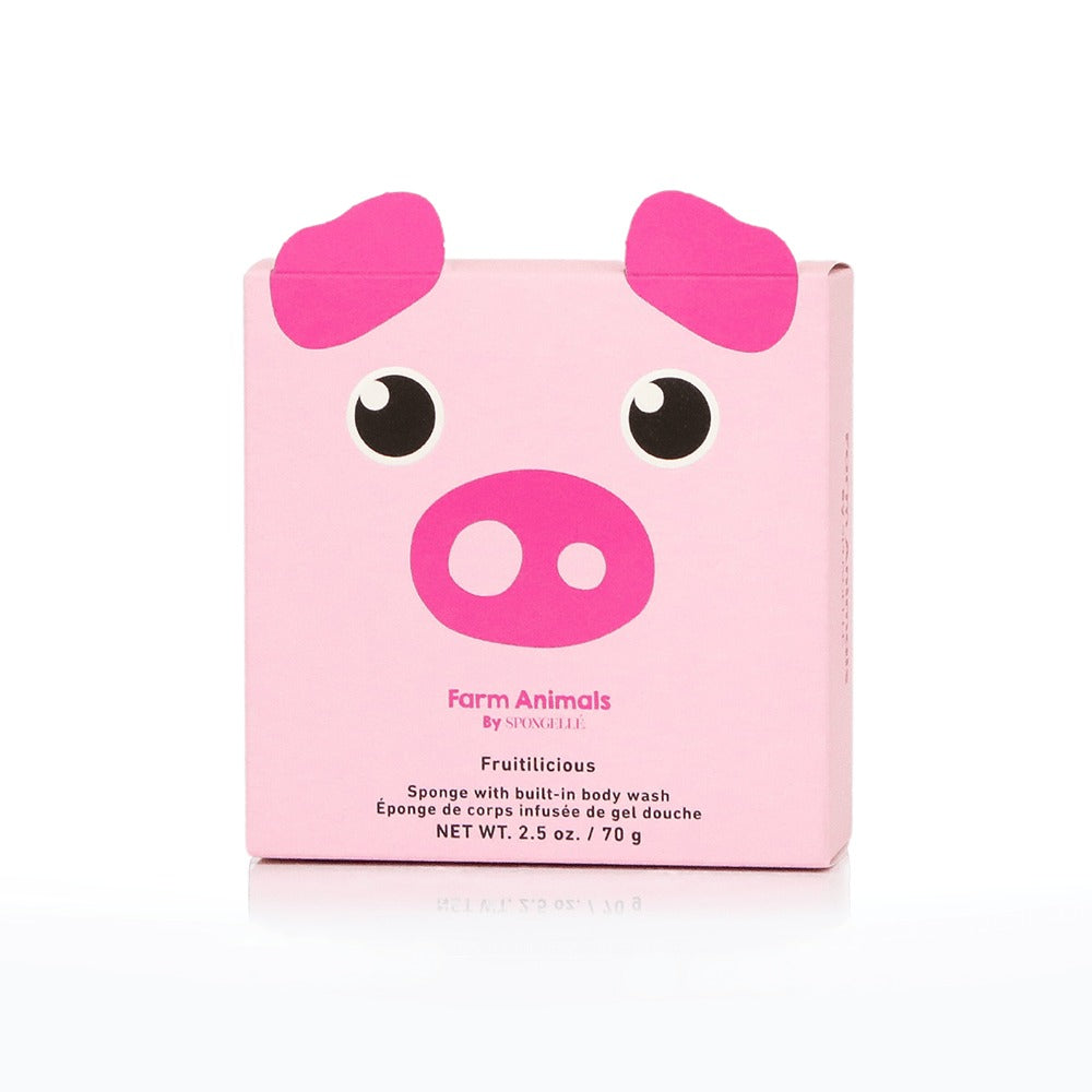 Peggy Pig Shower Buffer Sponge