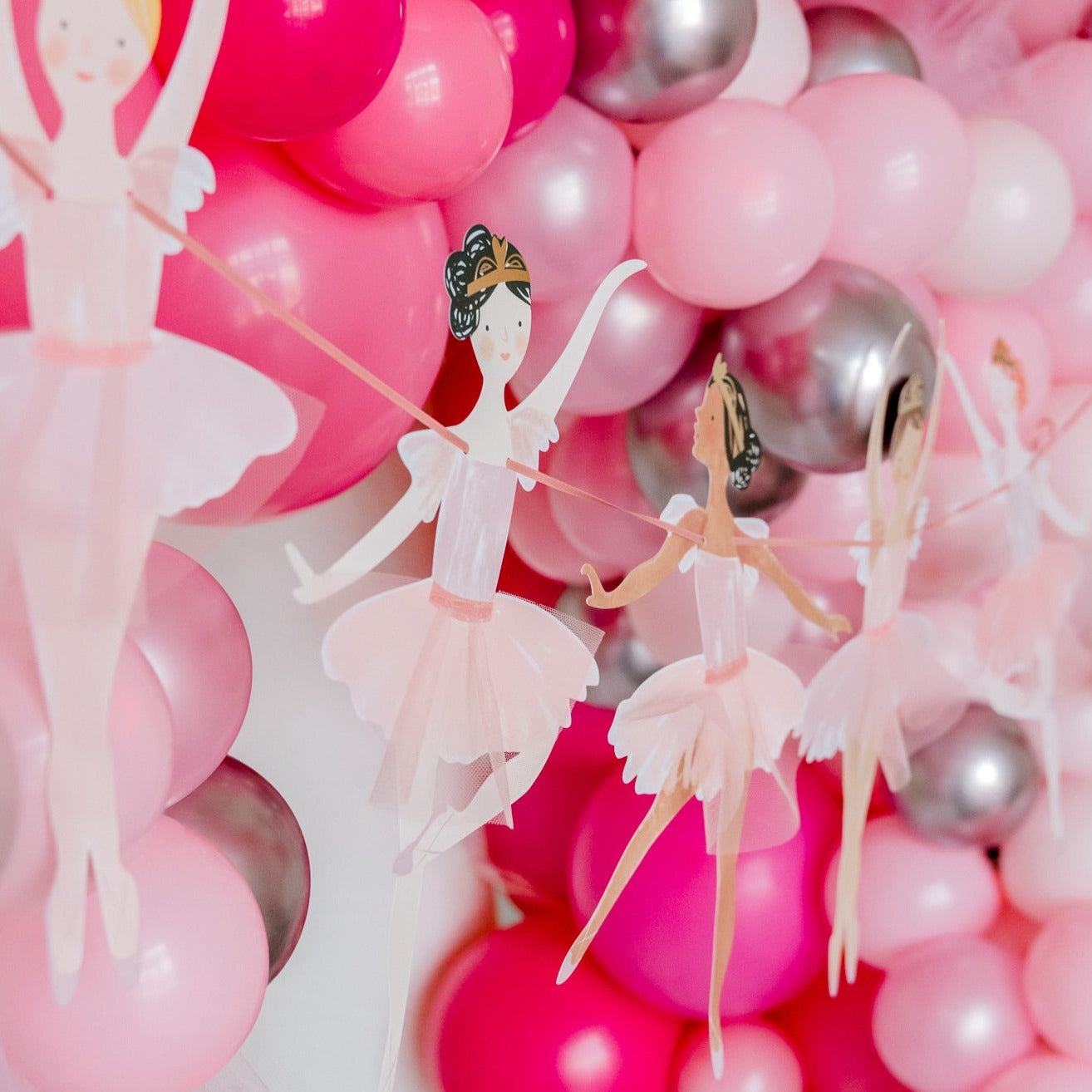 Ballerina Themed Party Garland