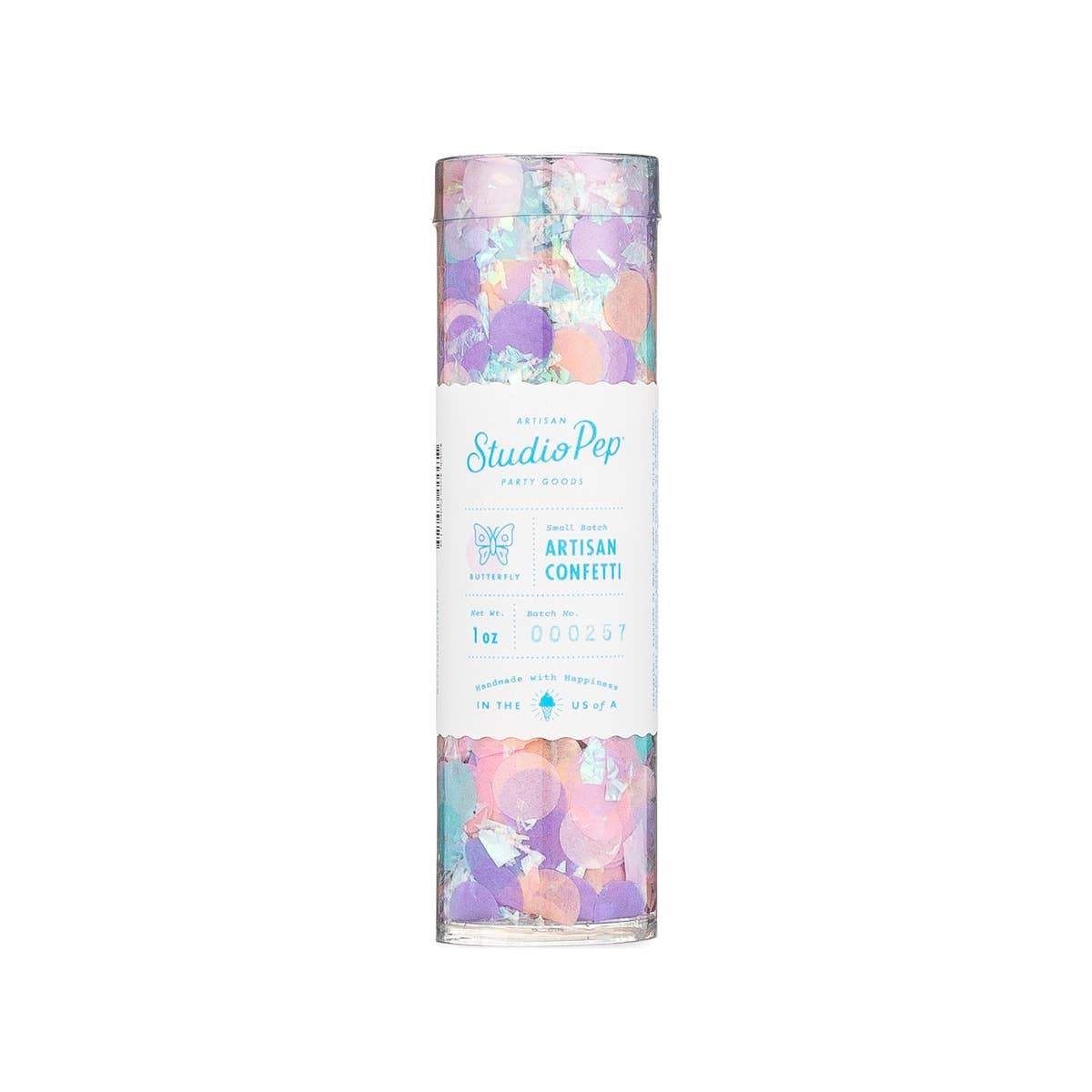 Butterfly Iridescent Pastel Confetti