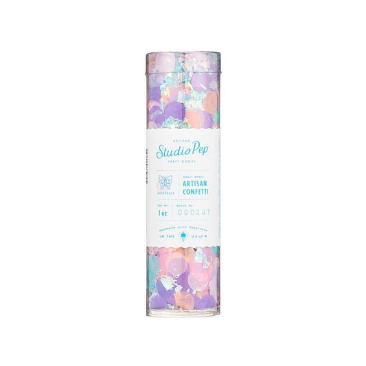 Butterfly Iridescent Pastel Confetti