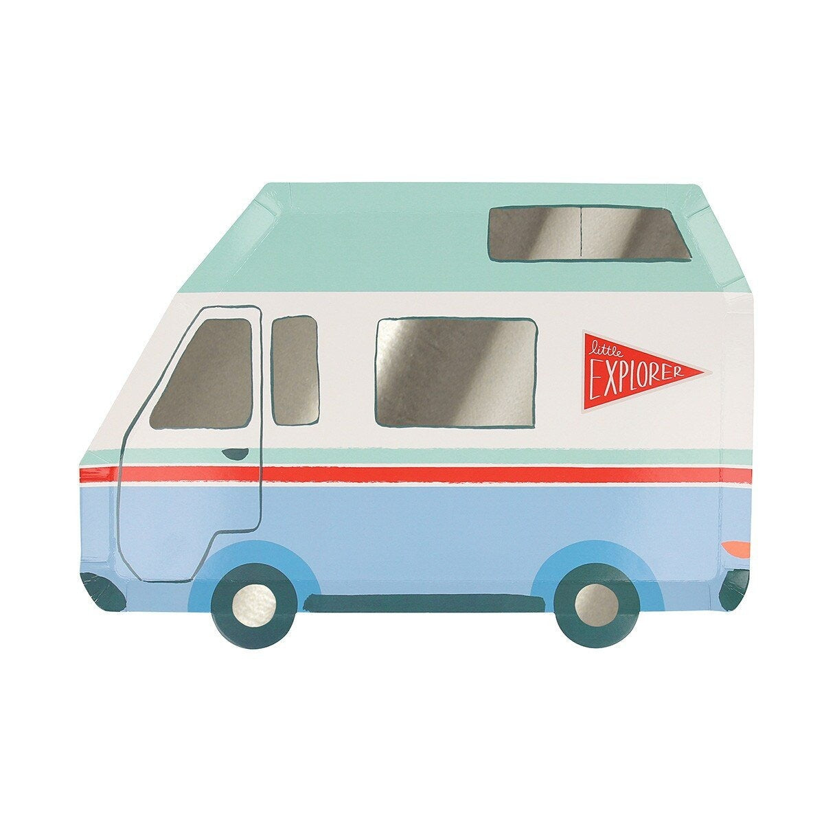 Camping Adventure Camper Van Plates