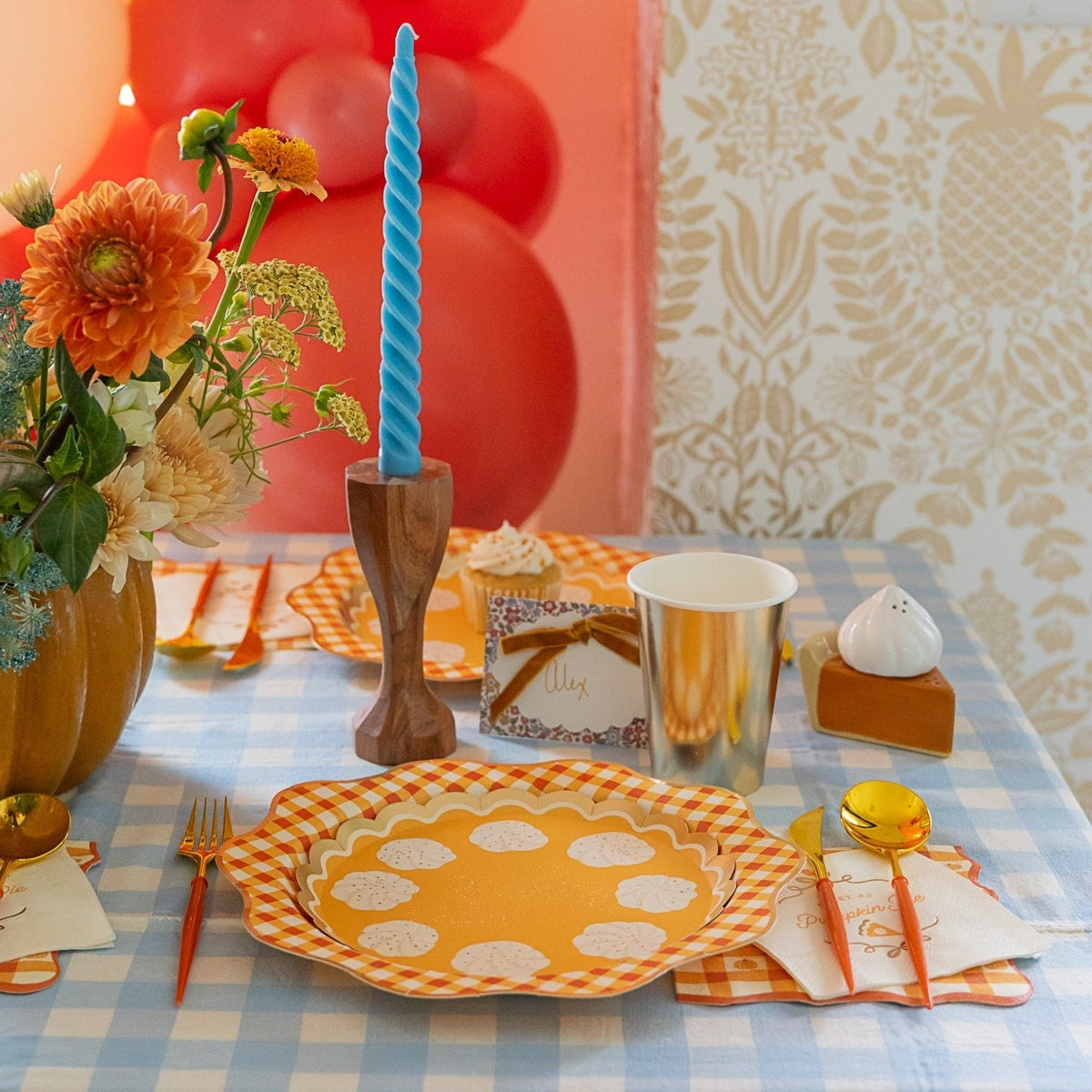 Sweet as Pumpkin Pie Cocktail Napkins