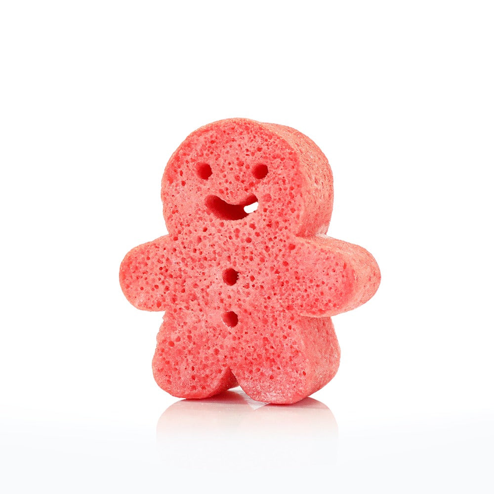 Candy Cane Gingerbread Shower Buffer Sponge