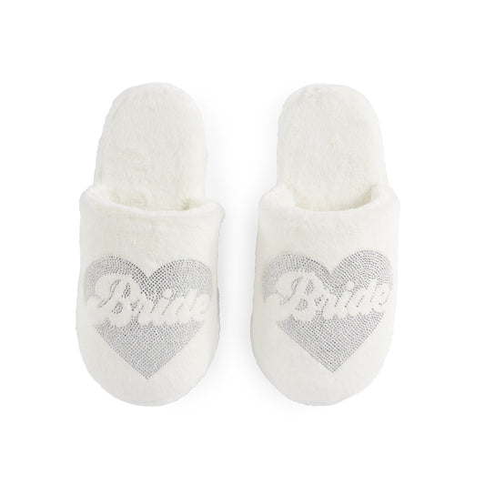 Bride Heart Slippers