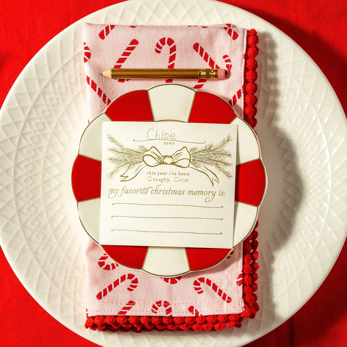 Christmas Place Cards | Holiday