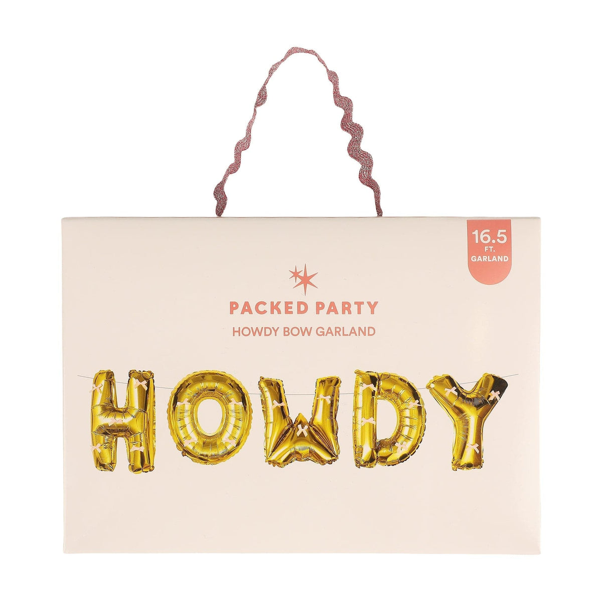 Howdy Darling Balloon Banner