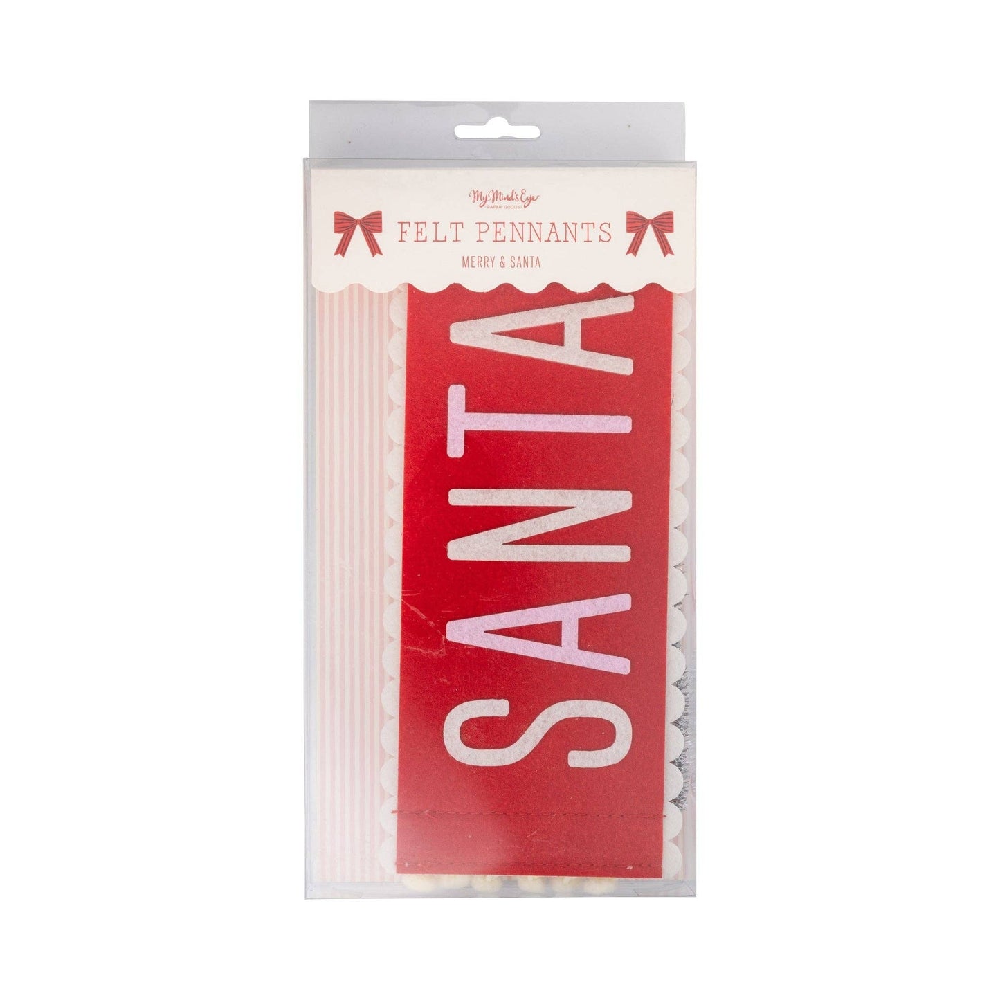 Santa Felt Pennant Set