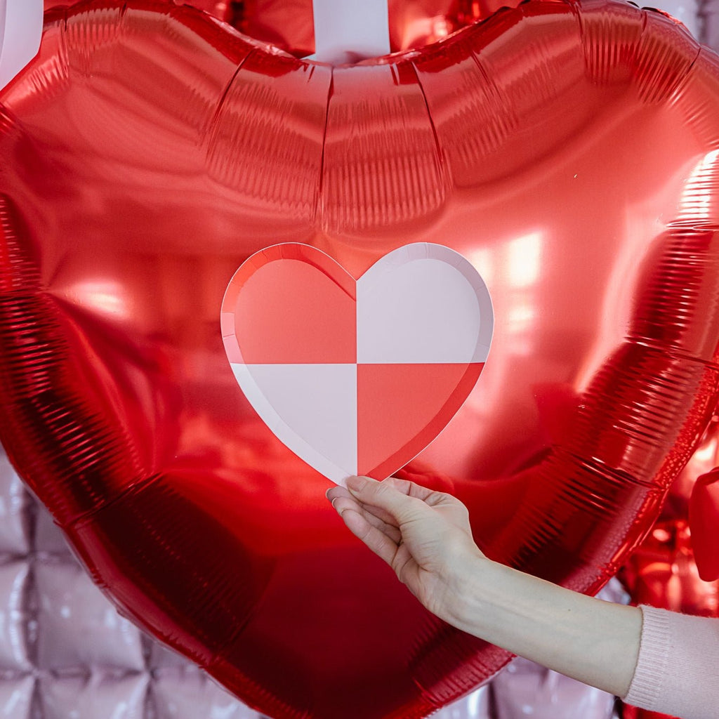 Check Mate Heart Shaped Plates