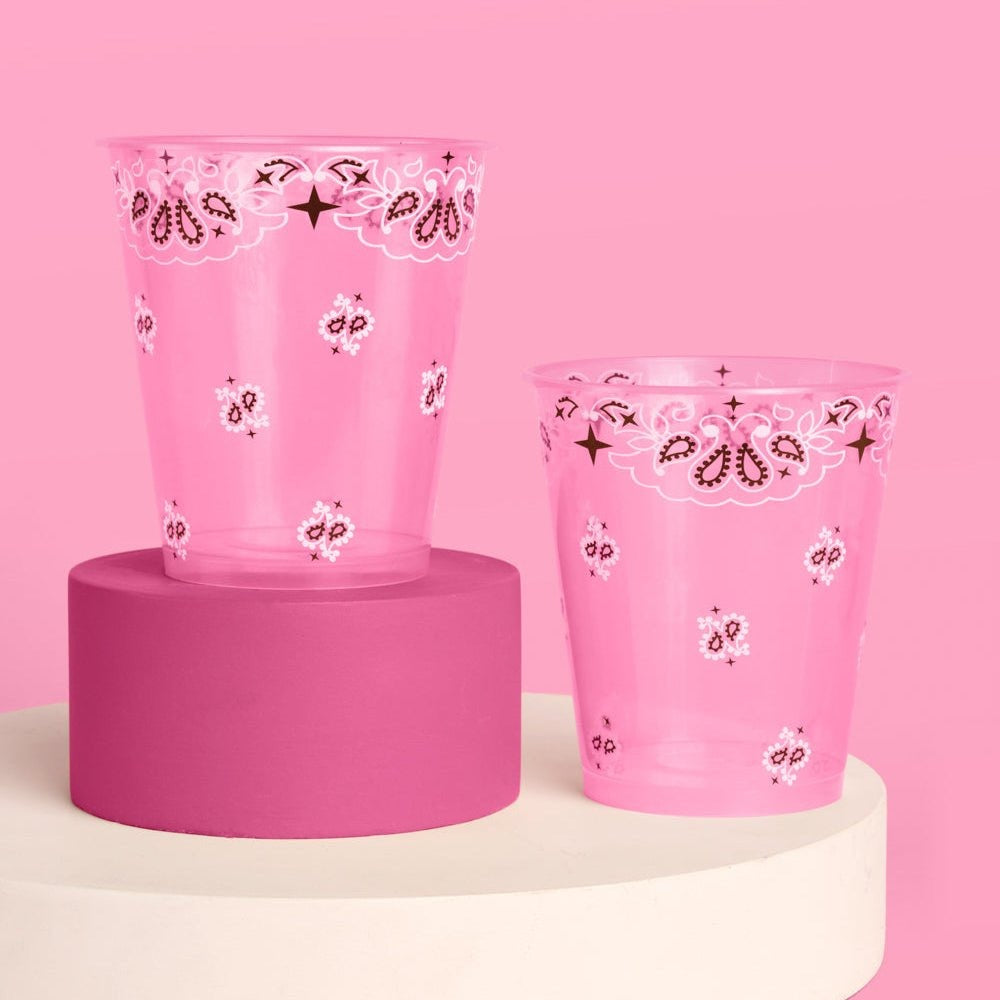 Cowgirl Party Cups | 16 Reusable Cups