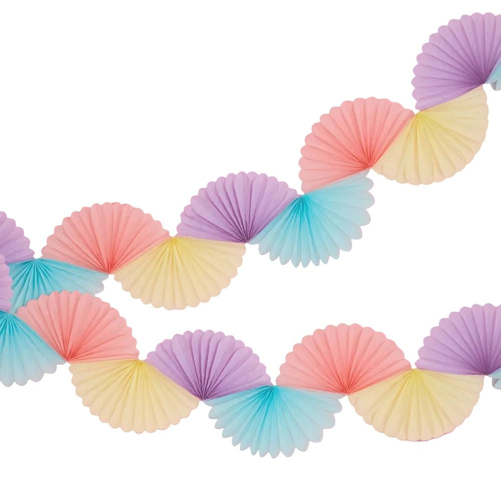 Pastel Tissue Fan Banner