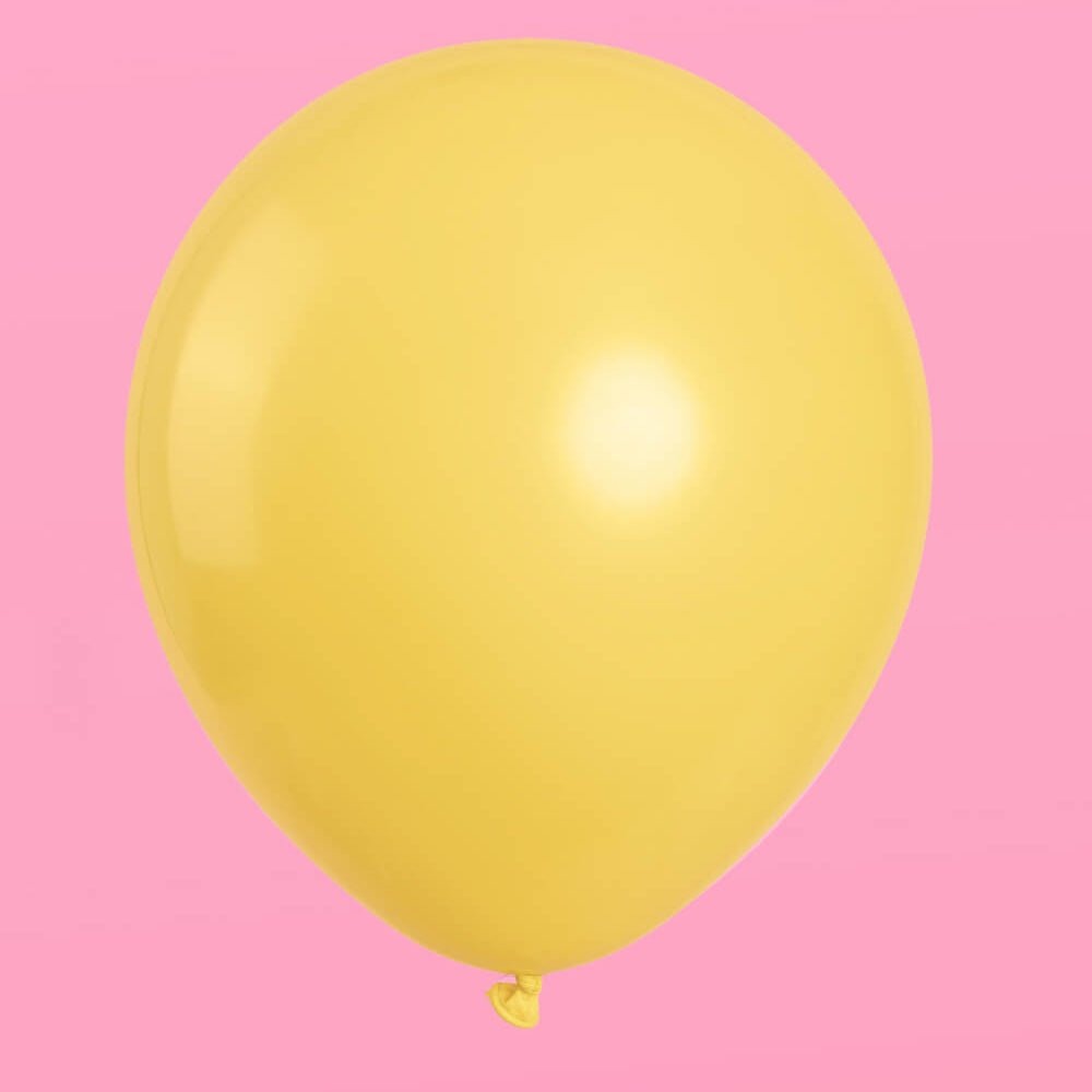 Lemon Printed Latex Balloon Set