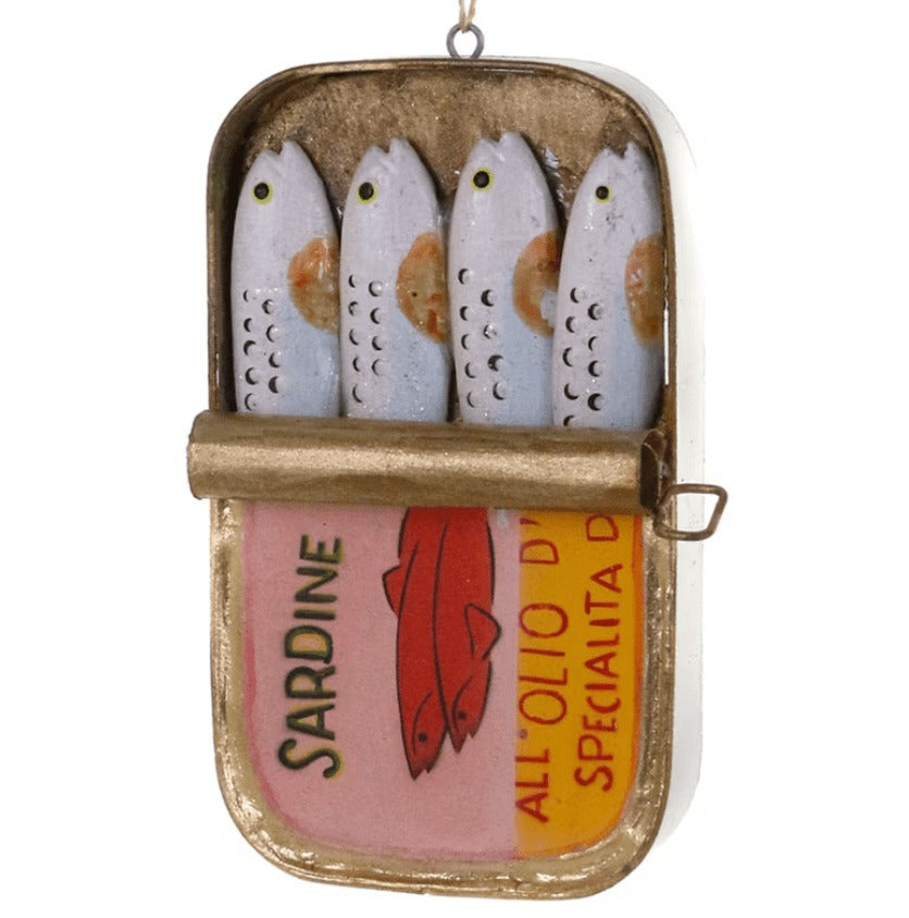 Packaged Sardines Ornament by Cody Foster