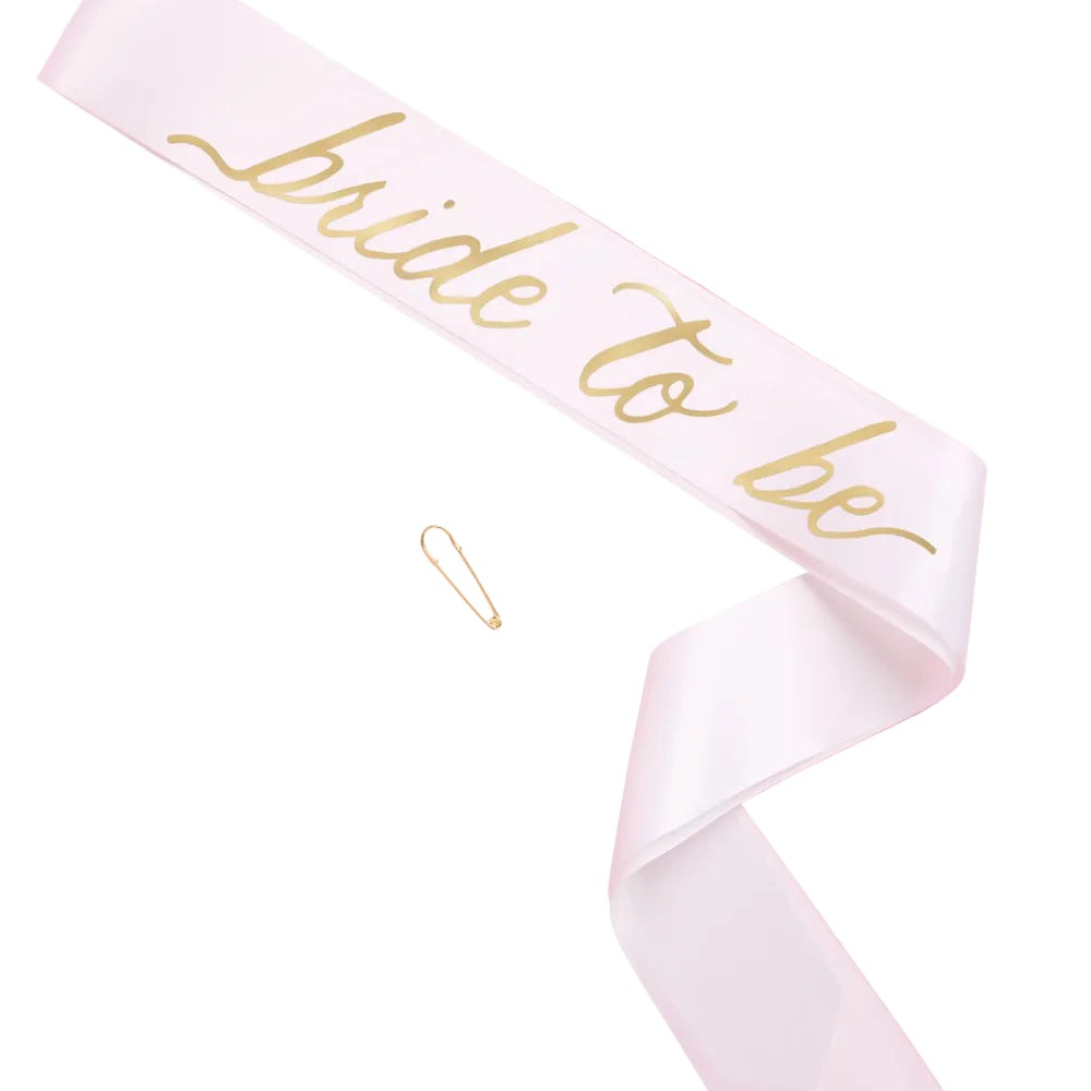 Classic Bride Party Sash