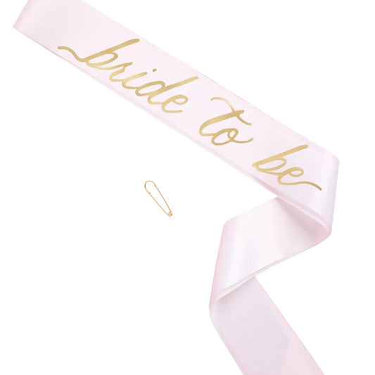 Classic Bride Party Sash