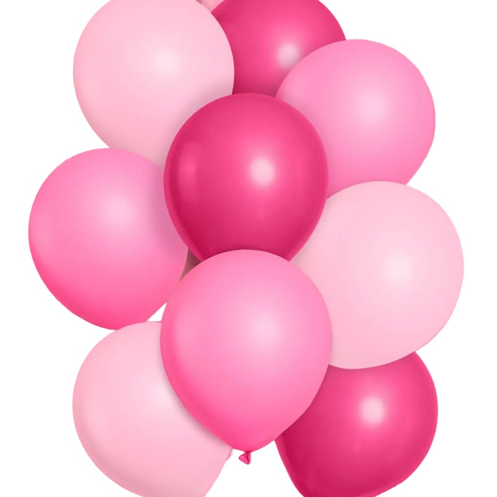 Pink Latex Balloon Pack