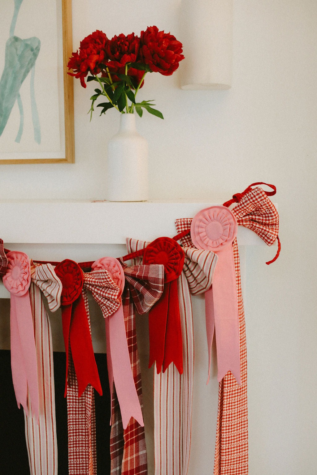 ROSEHILL PLAID - Fabric Bow