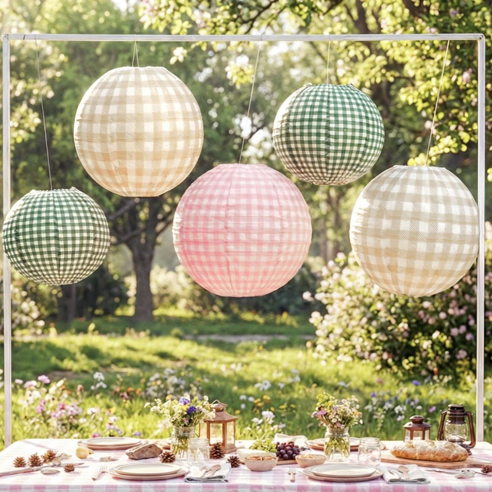 Camp Lantern Set | 6 Paper Party Decorations