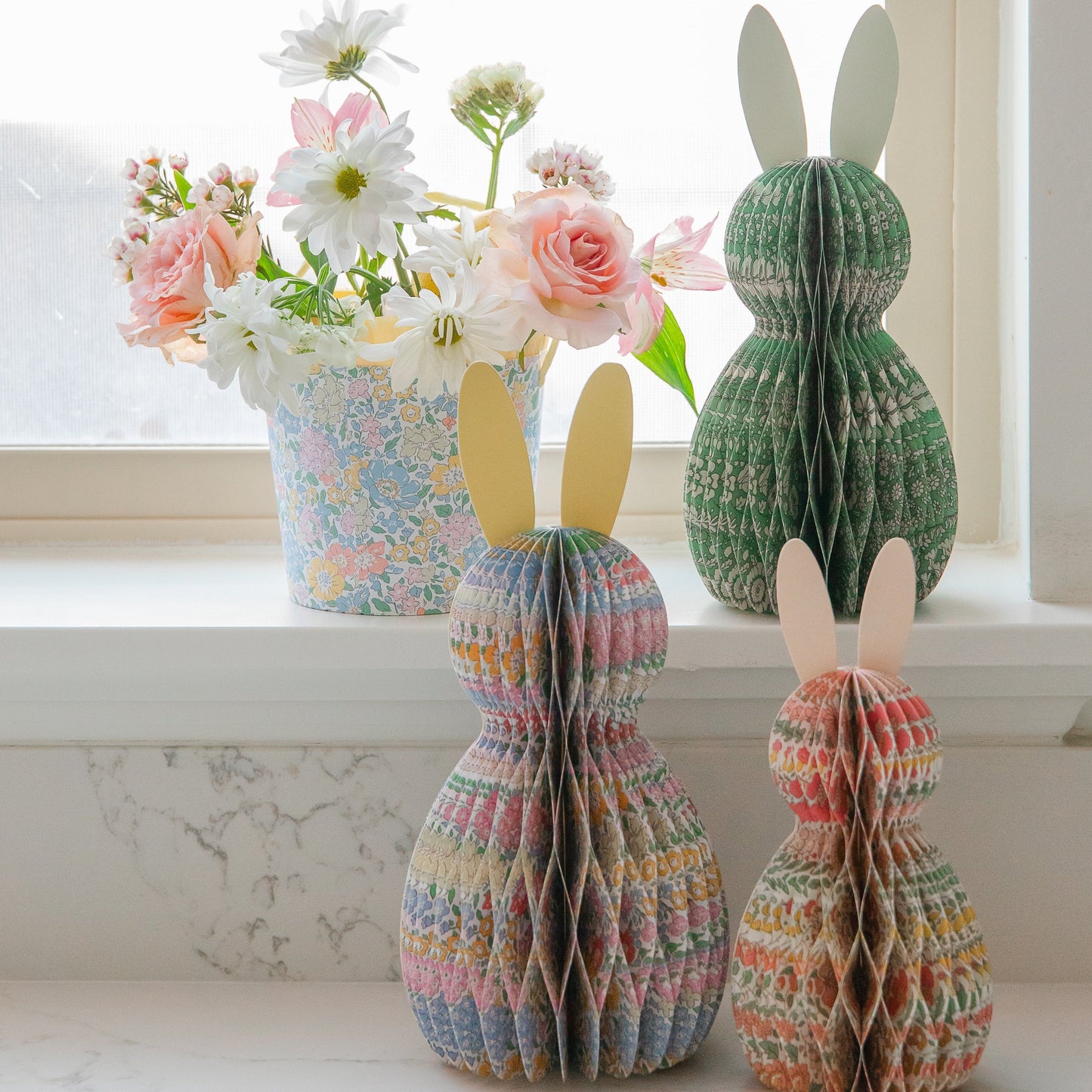 Meri Meri X Liberty Paper Baskets
