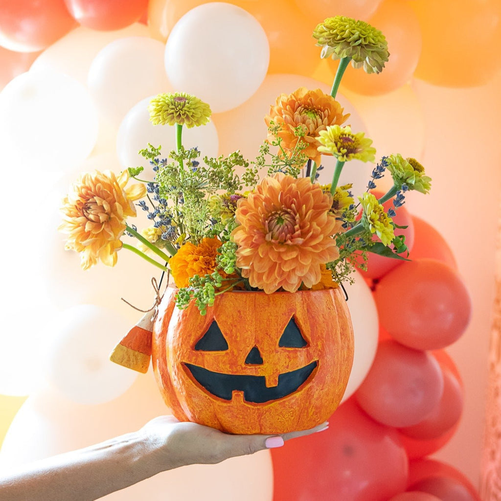 Jack-O-Lantern Treat Bucket Set
