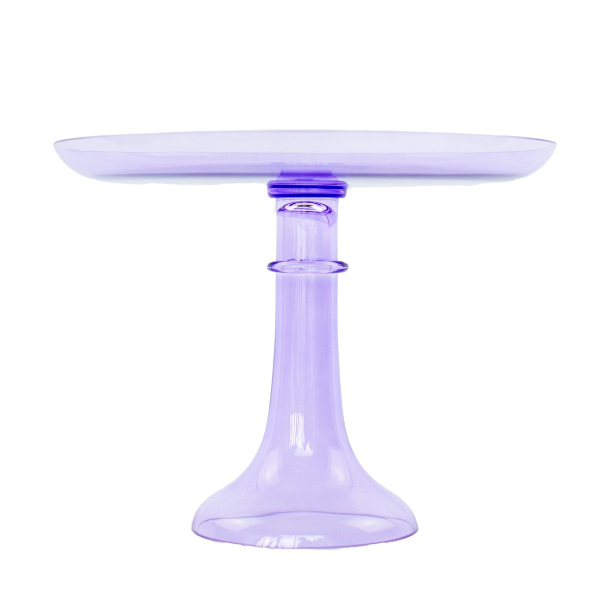 Lavender Glass Cake Stand
