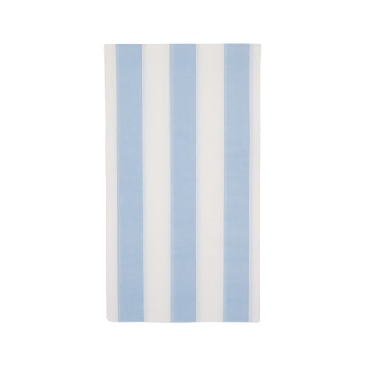 Sky Blue Signature Cabana Stripe Guest Towels