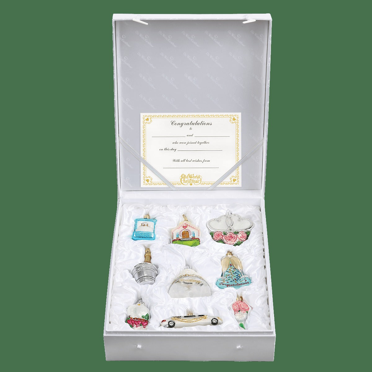 Just Married Collection Ornaments