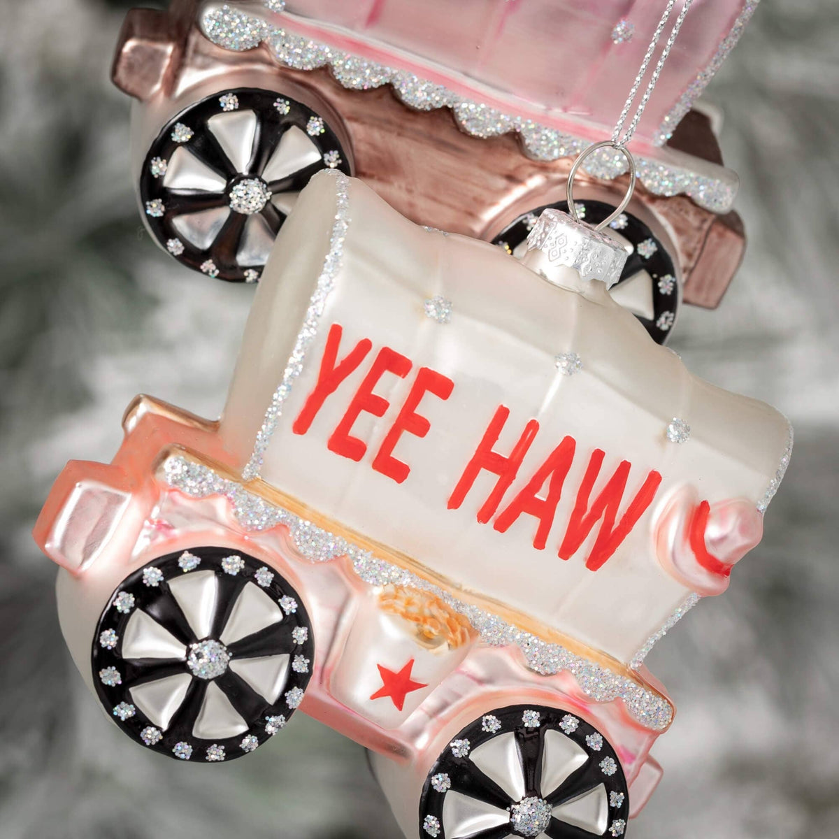 Wagon Train Ornament