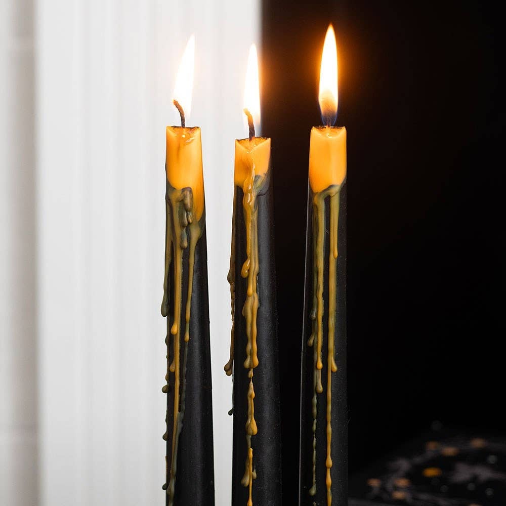 Pumpkin Guts Taper Candles