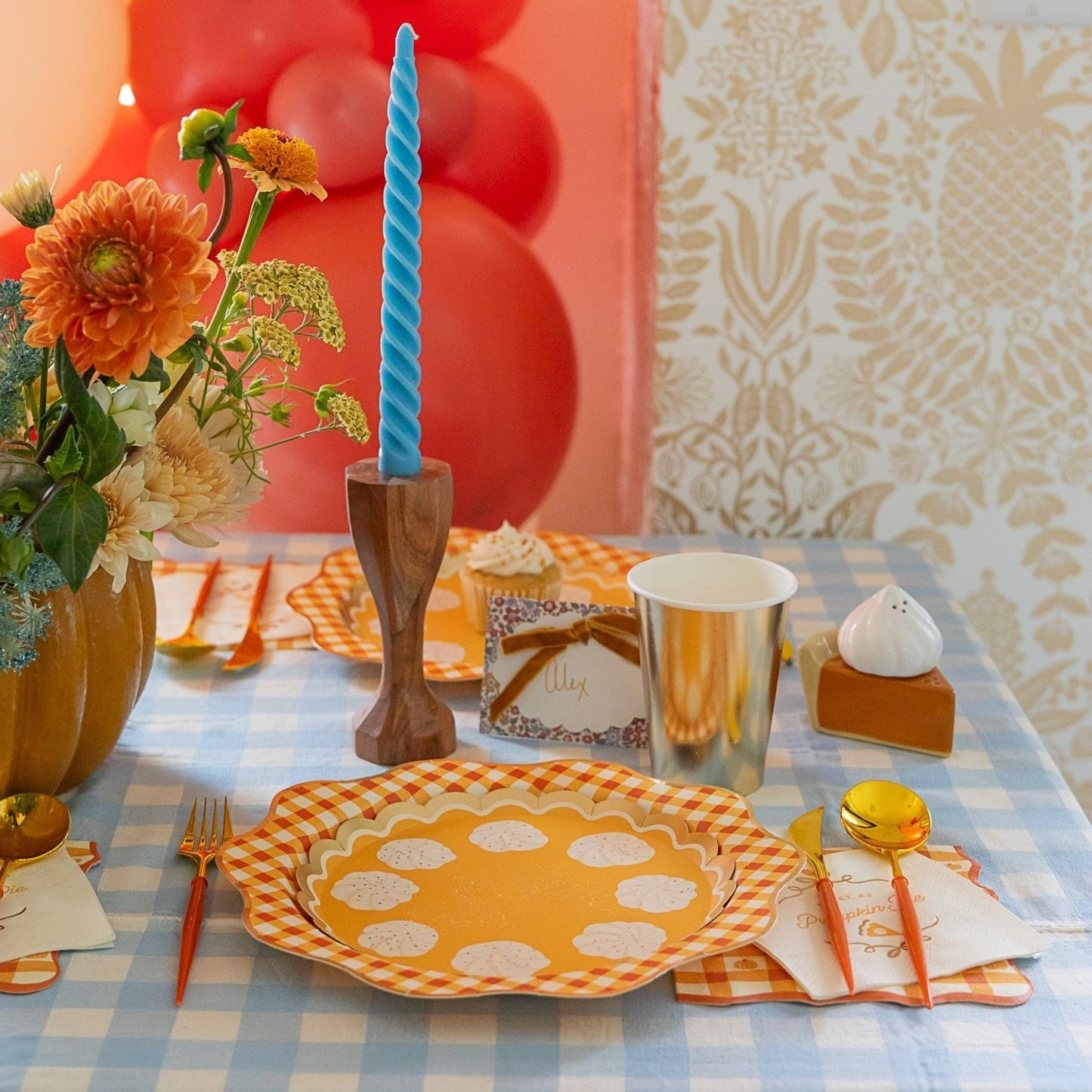 Sweet as Pumpkin Pie Cocktail Napkins