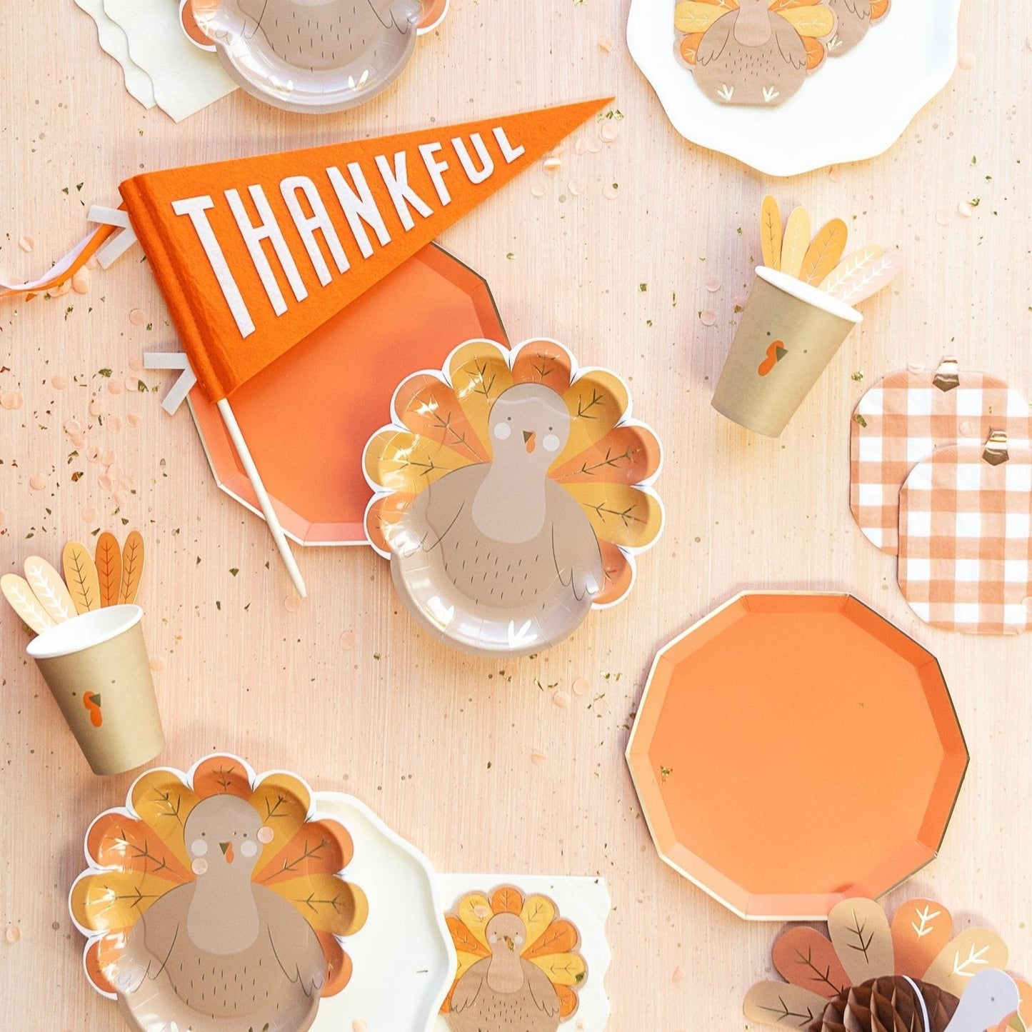 Sunkissed Orange Signature Large Plates