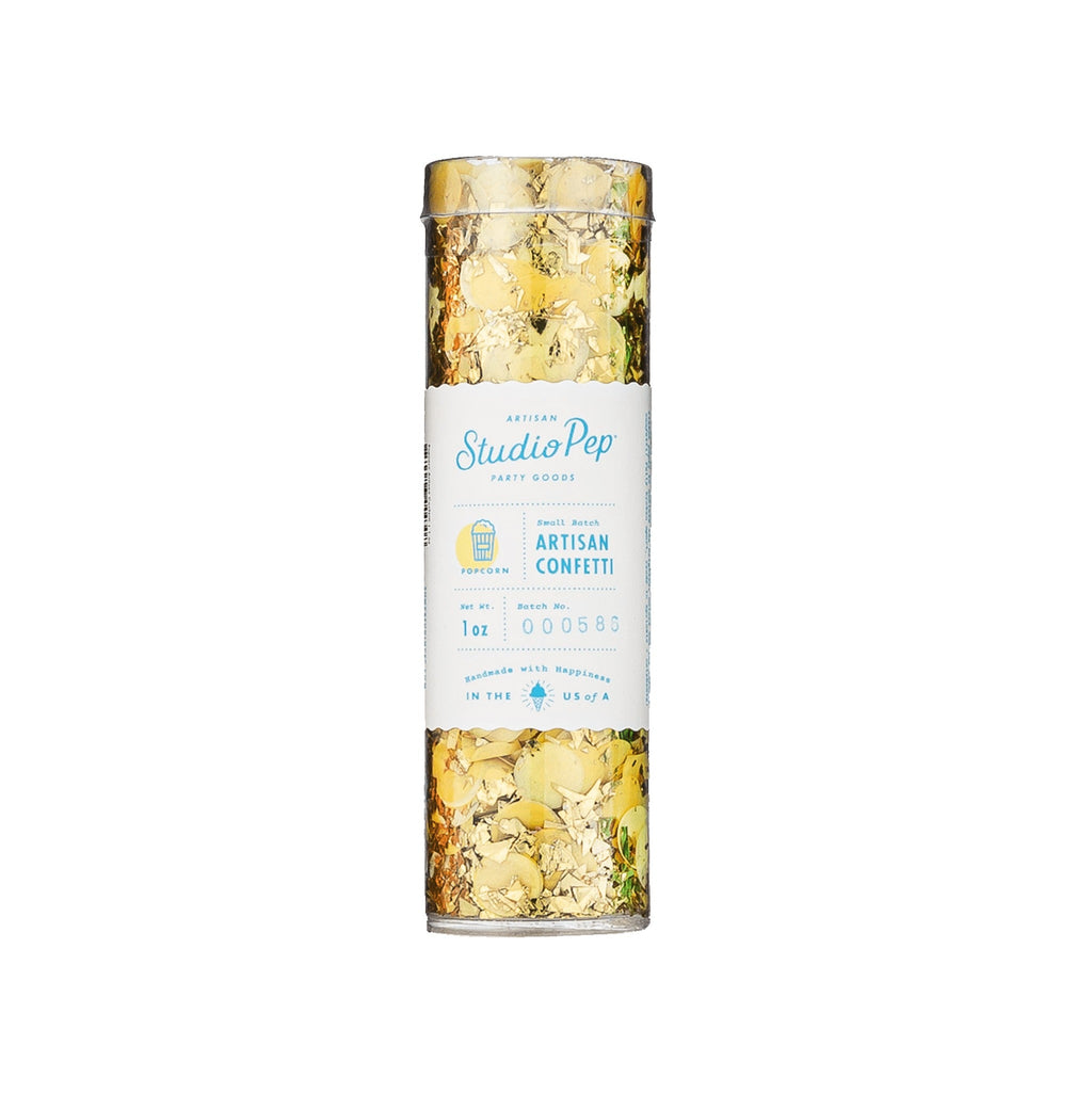 Yellow Popcorn Artisan Confetti