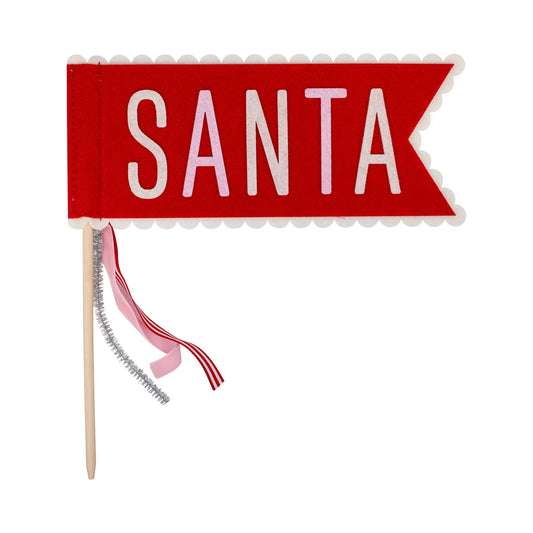Santa Felt Pennant Set
