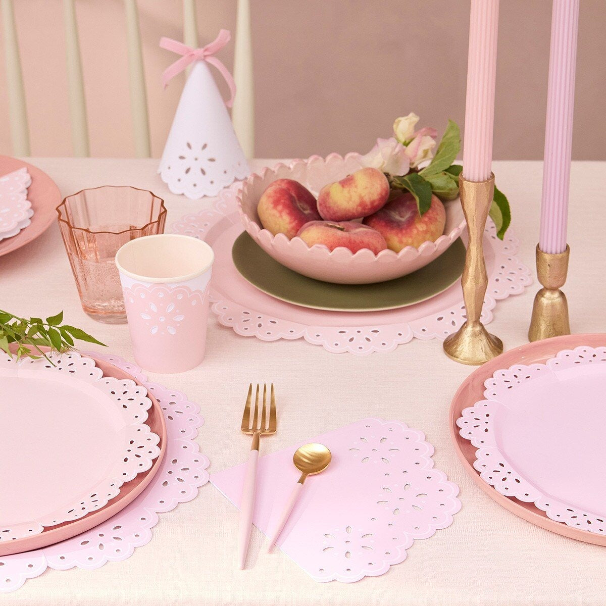 Broderie Anglaise Lace Multi Plates
