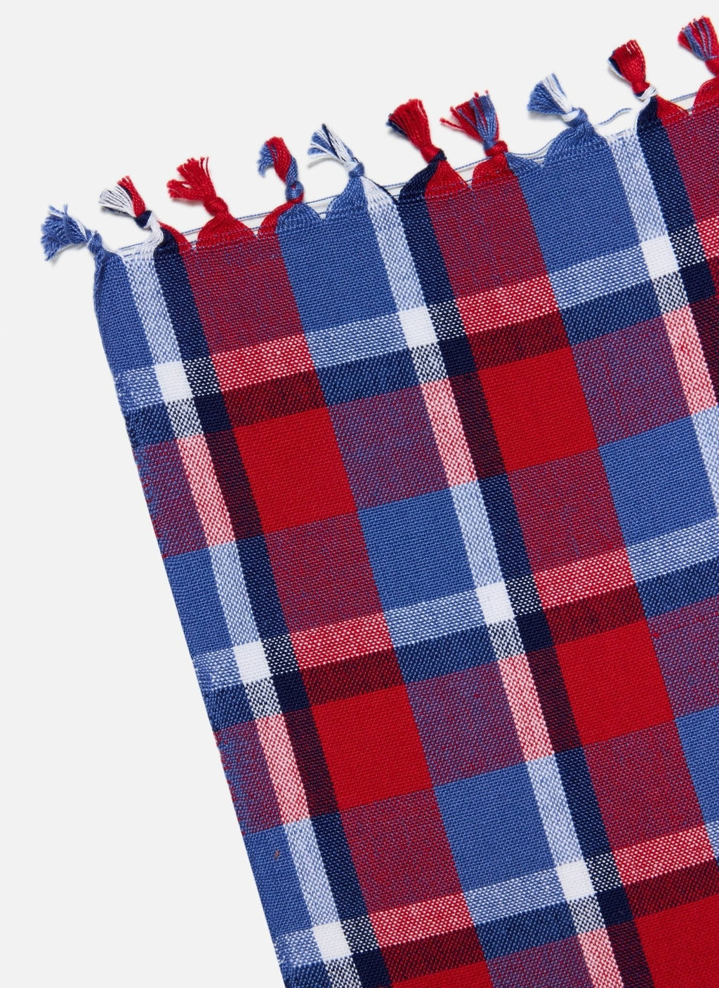 Betty Plaid Red Tablecloth