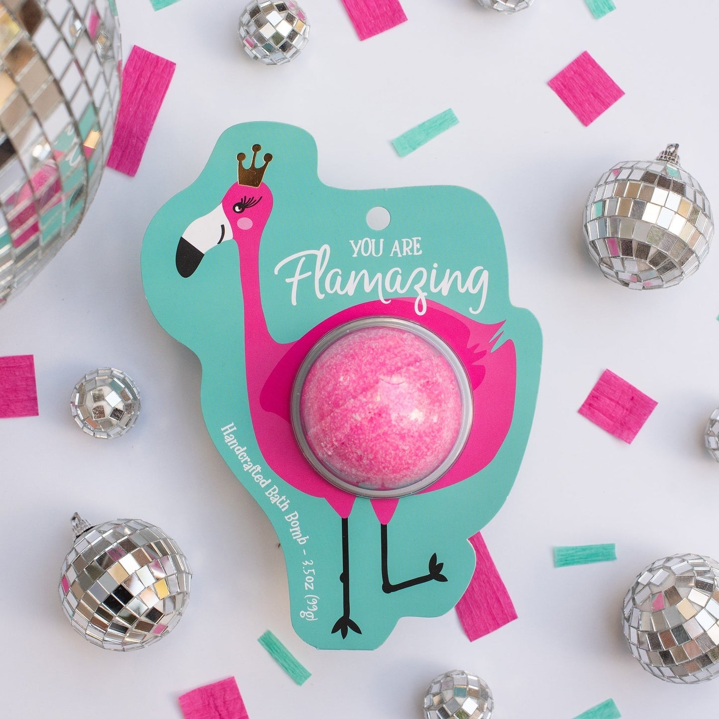 Flamingo Clamshell Bath Bomb