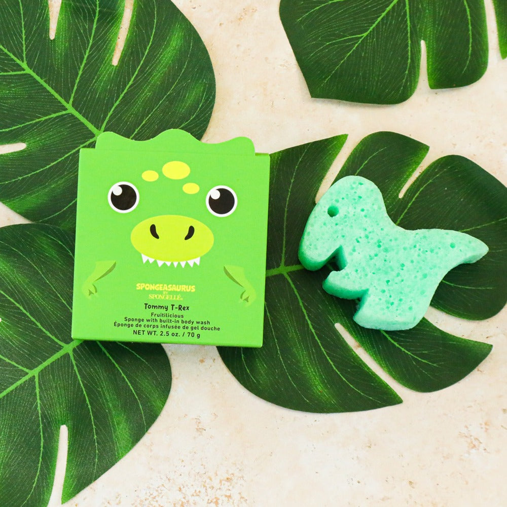 Tommy T-Rex Shower Buffer Sponge