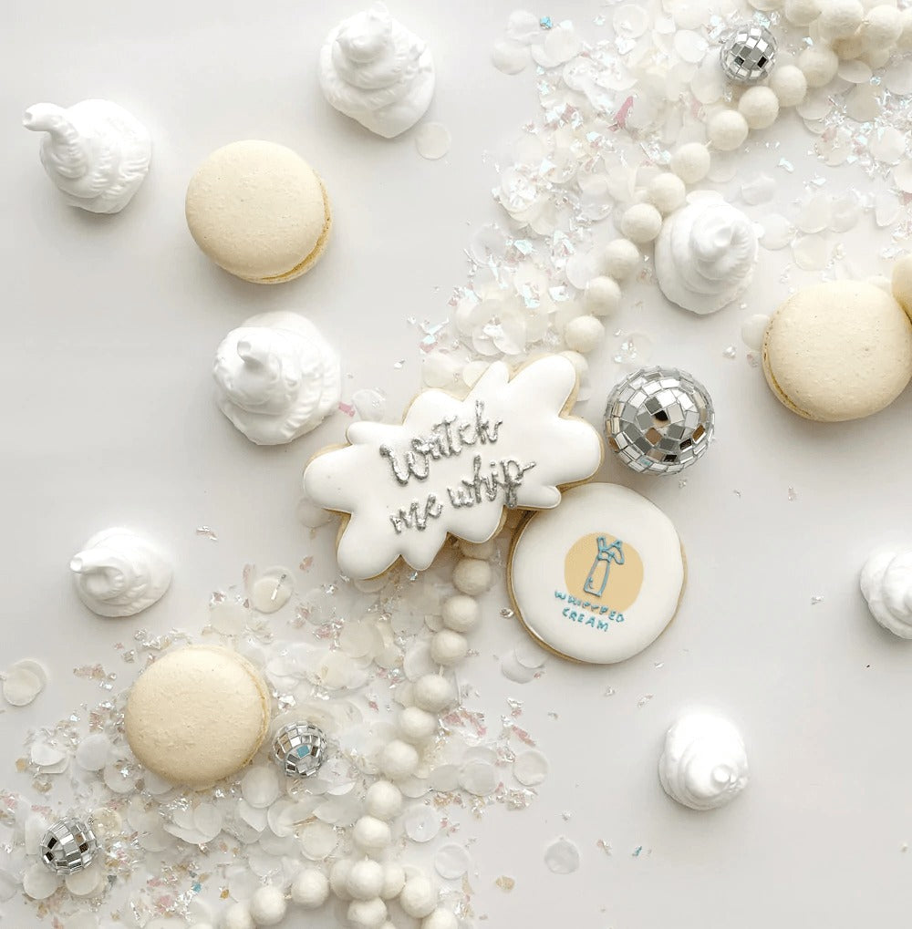 White Whipped Cream Artisan Confetti