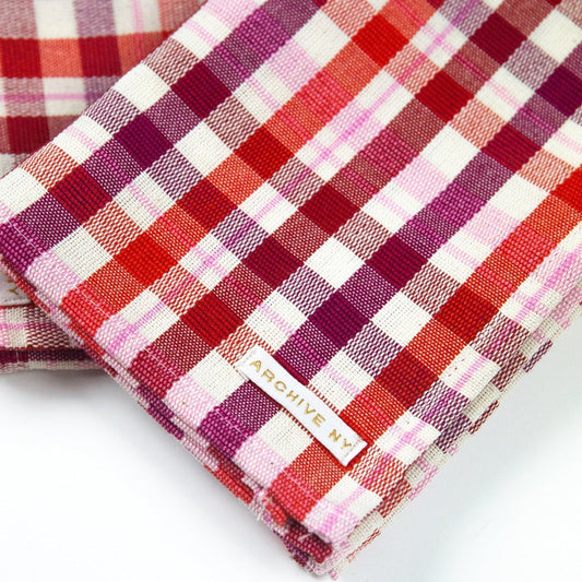 Noel Plaid Dinner Napkin Set