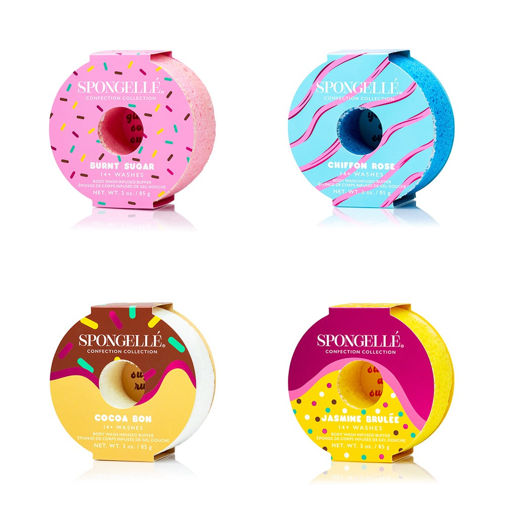 Confection Shower Buffer Sponge Pack