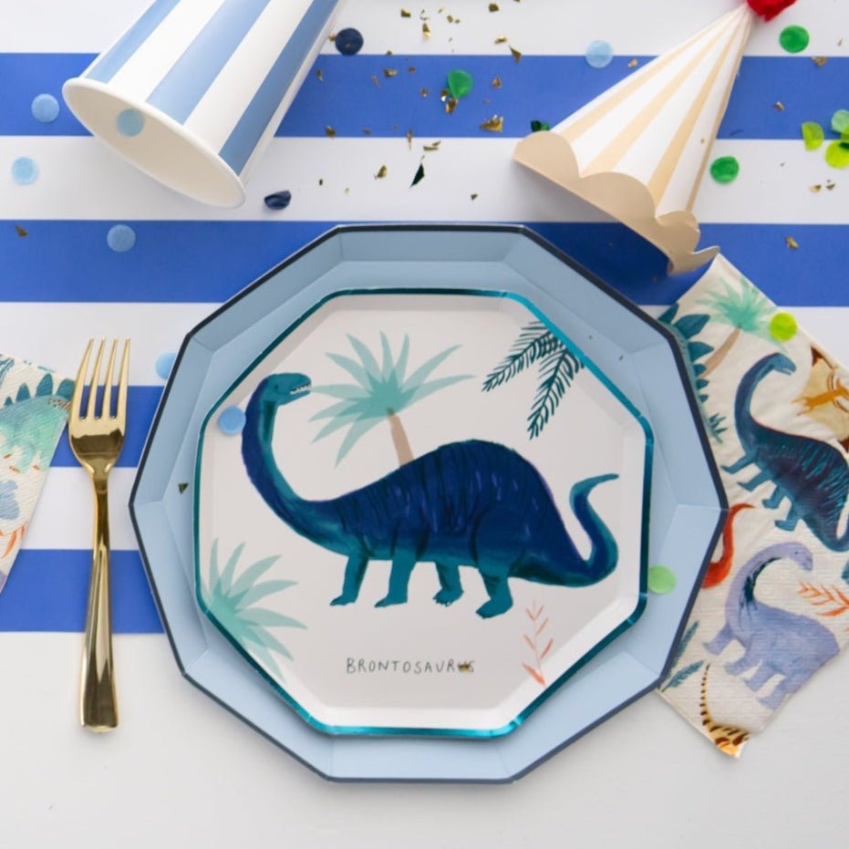 Sky Blue Signature Large Plates