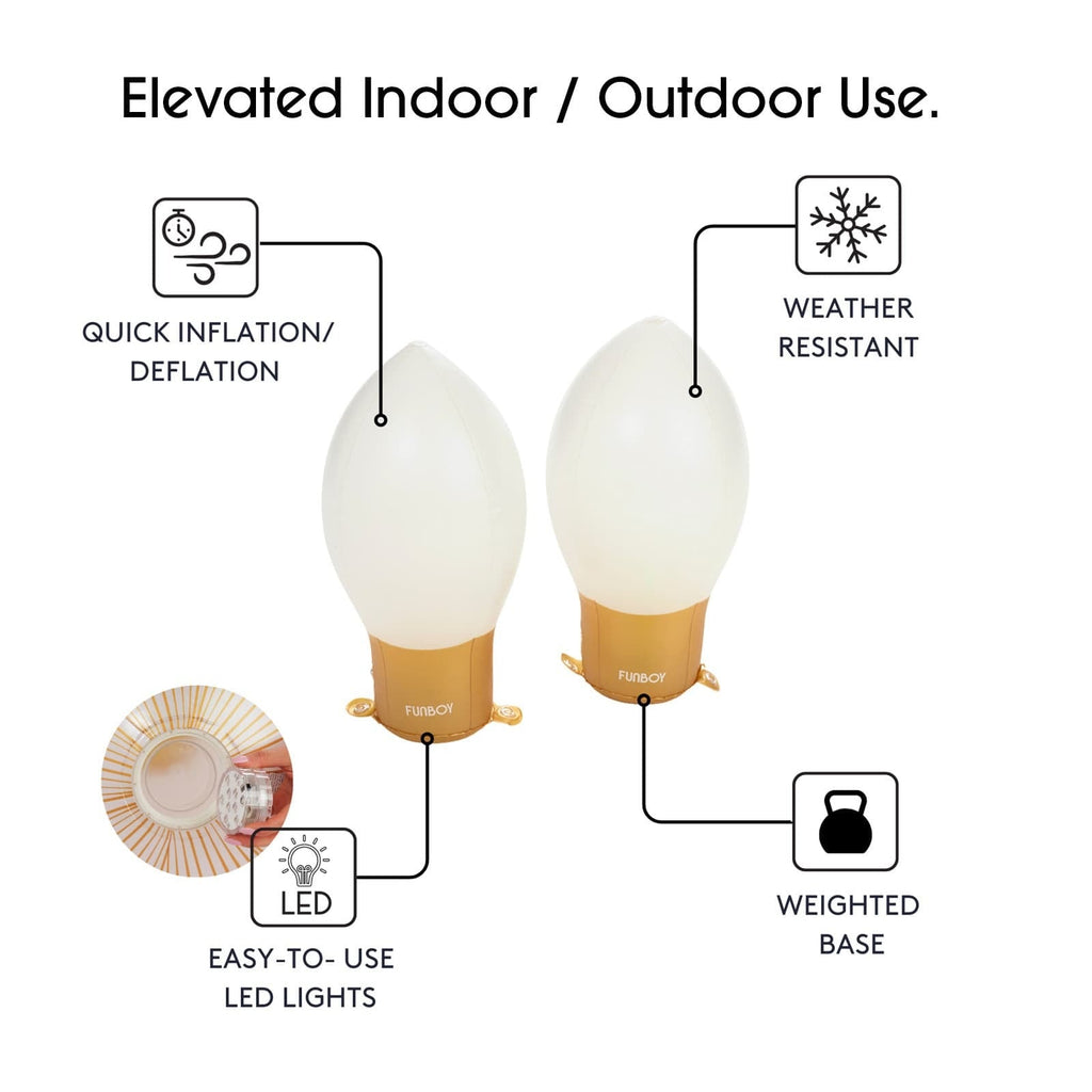 Inflatable Christmas Bulbs
