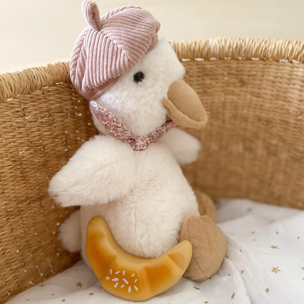 Colette the Duck Plush Toy by Mon Ami