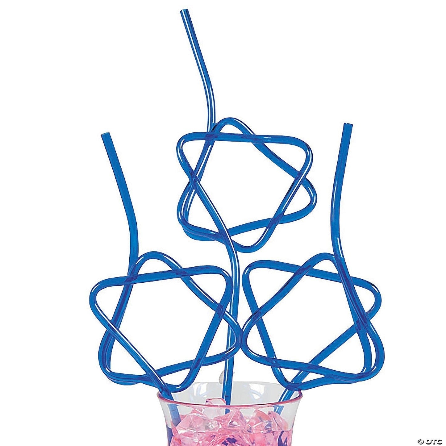 Star of David Silly Straw