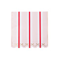 Pink & Red Regency Stripe Large Napkins