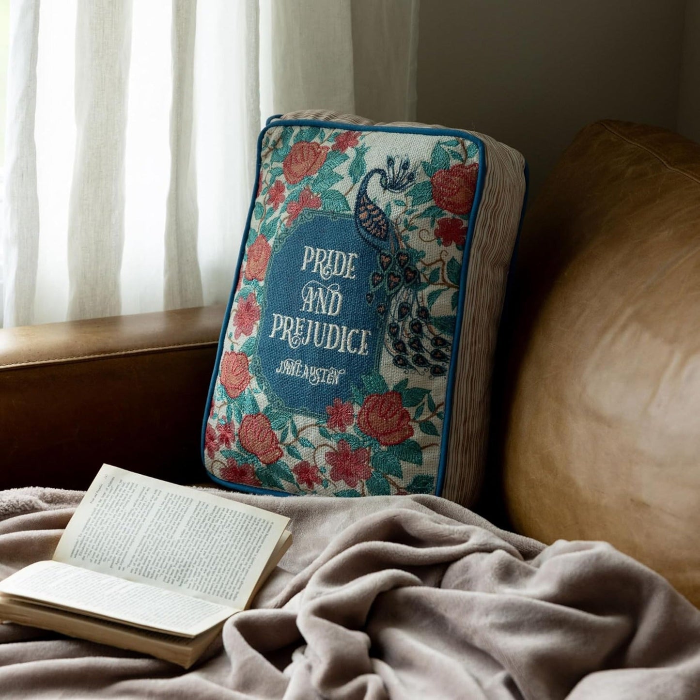 Pride and Prejudice Book Shaped Pillow