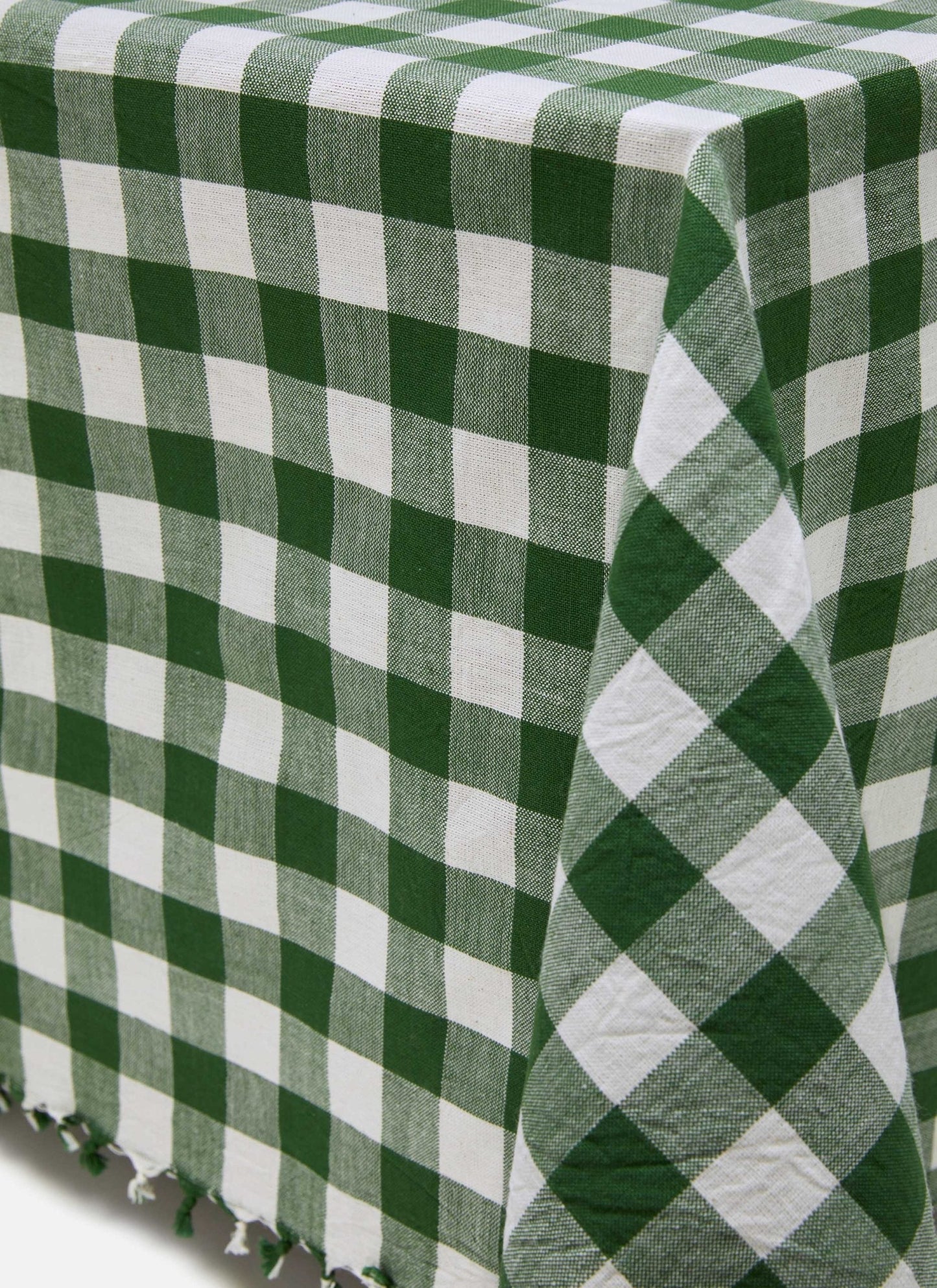 Gingham Hunter Tablecloth